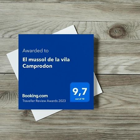El Mussol De La Vila Camprodon, Balconets Amb Vistes A La Placa Luaran gambar